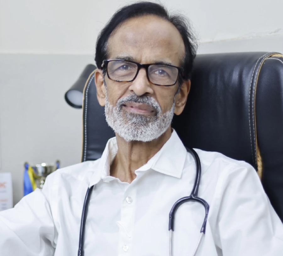Dr. Kishore Nichani, obstetrician and gynaecologist, founder of Aashirwad Hospital